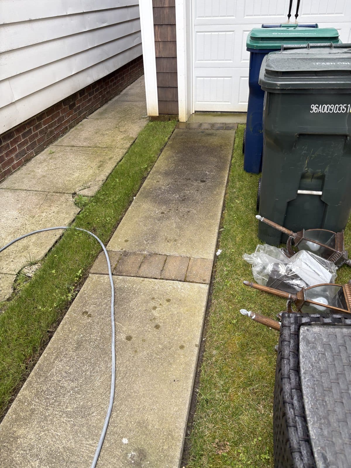 Before — Walkways & Concrete